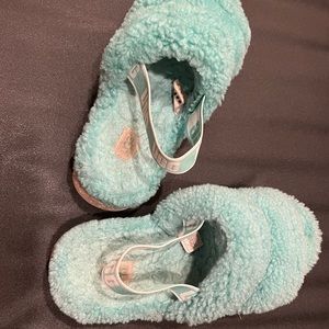 Ugg Teal Slippers womens sz 10